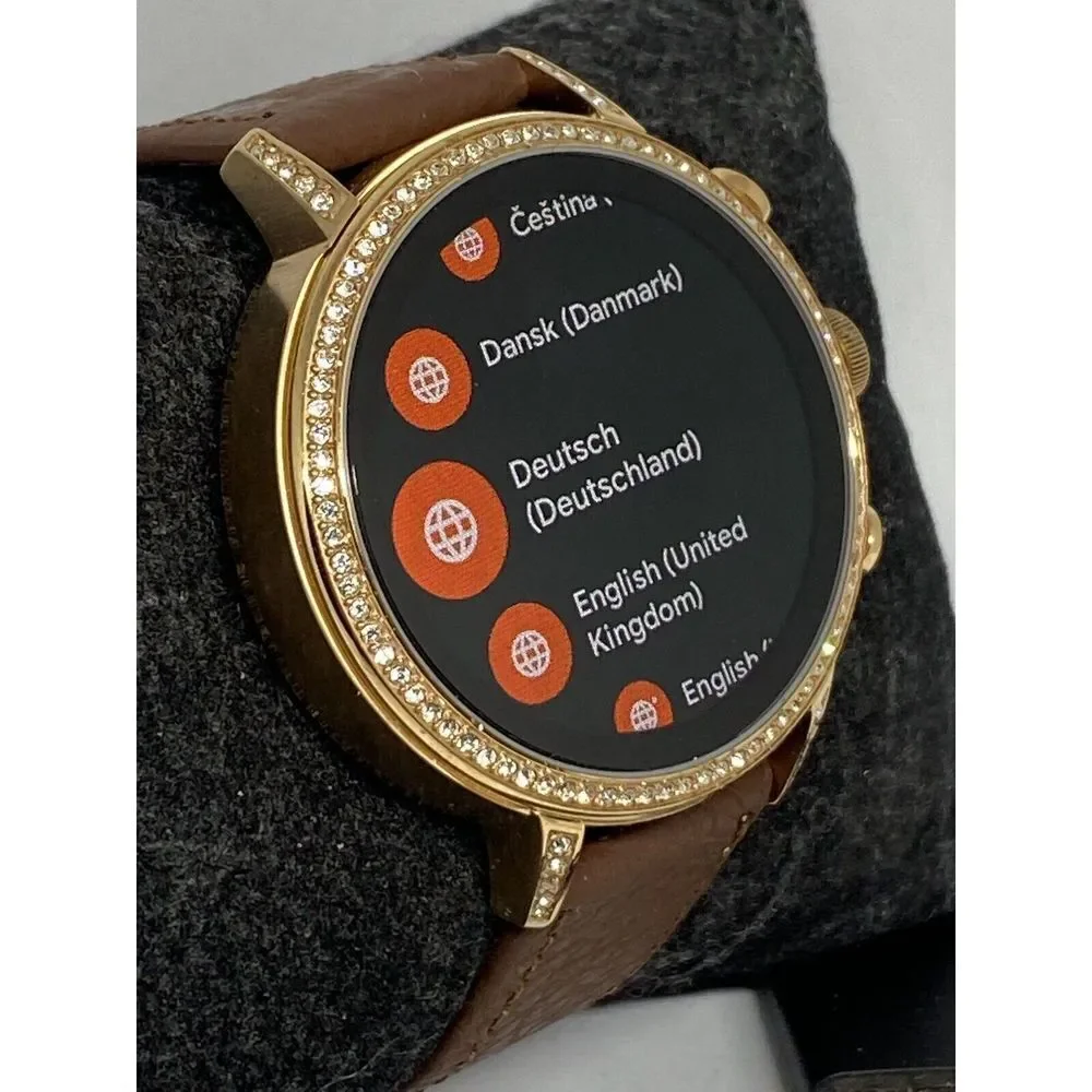 Fossil Gen 4 Authentic Digital Dial Smart Watch Custom Band FTW6011 LT447